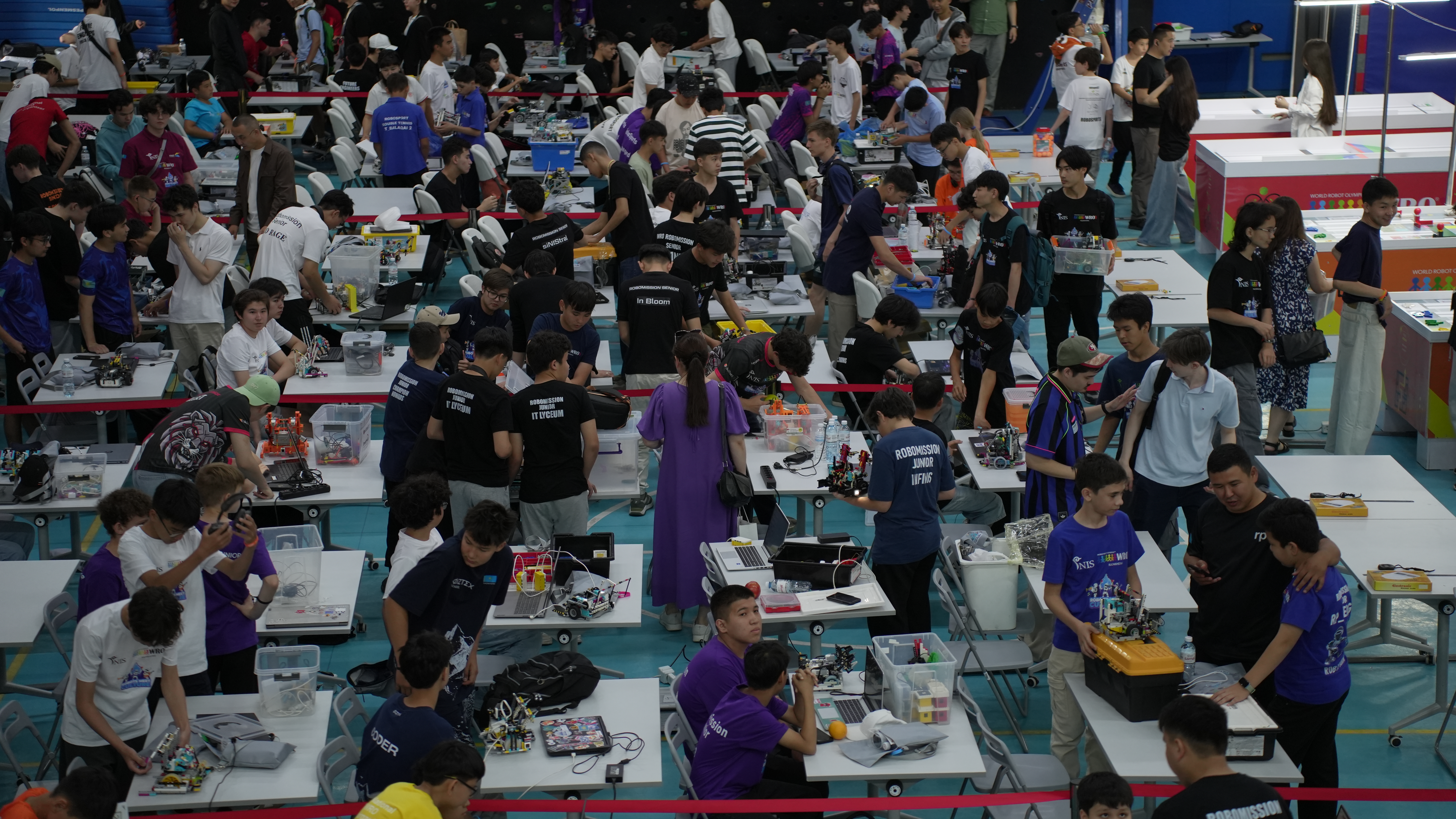 National Stage of the Robotics Olympiad Kicks Off in Almaty